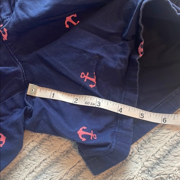 Faded Glory Navy Shorts with‎ Pink Anchors size 16 - Picture 8 of 8
